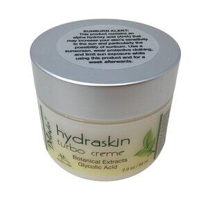 Deluvia Hydraskin Turbo Creme Botanical Extracts Glycolic Acid NEW SEALED 2 oz